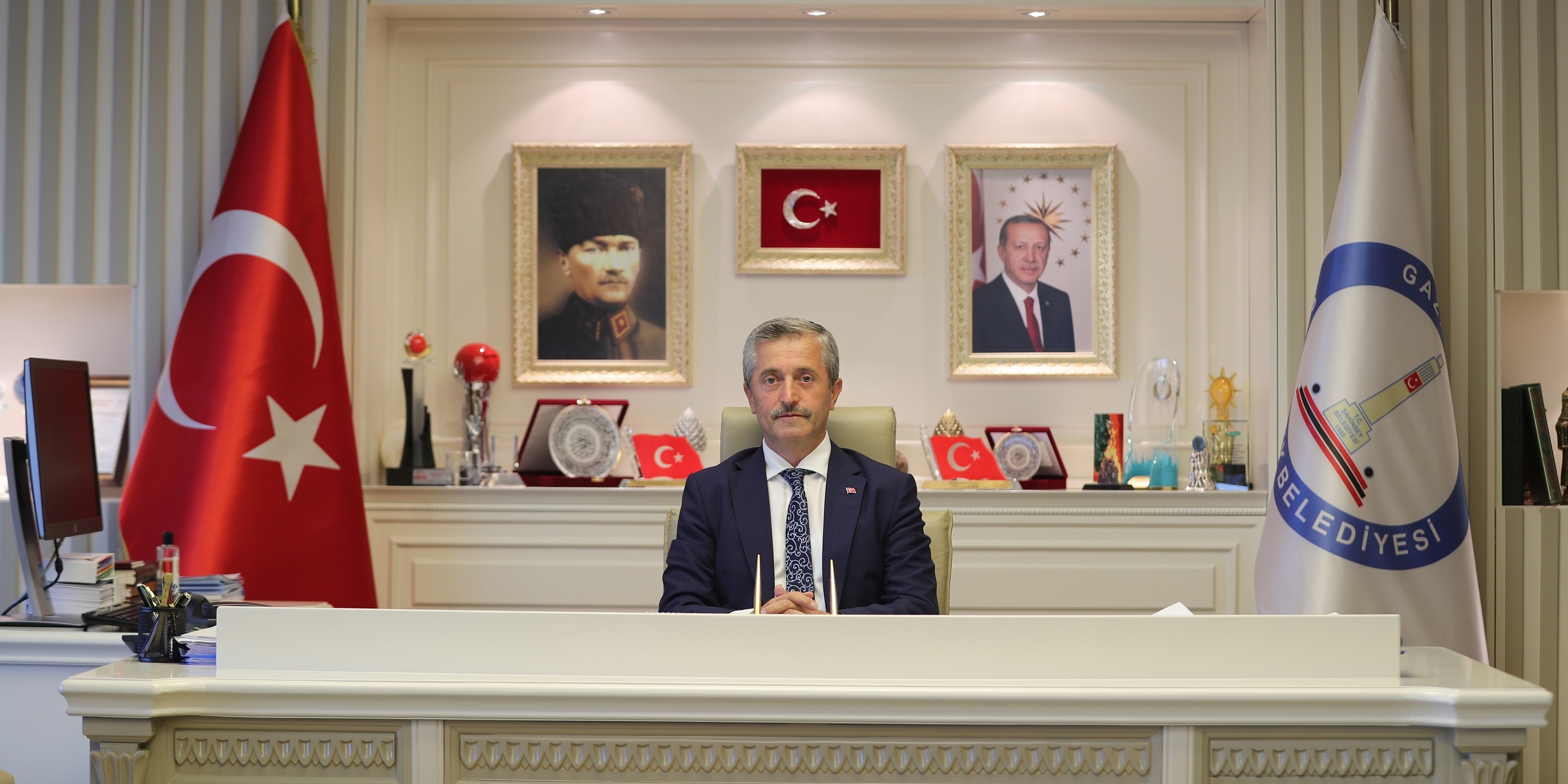 Ba�kan�m�z, 29 Ekim Cumhuriyet Bayram��n�n 103. Y�l D�n�m�n� Kutlad�