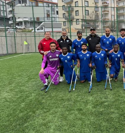 �ahinbey Ampute�den Farkl� Galibiyet 6-1