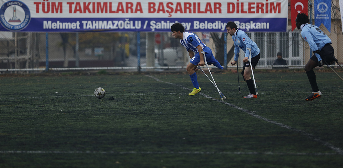 ahinbey Amputeden Farkl Galibiyet