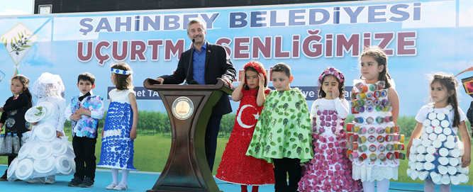 ahinbey Belediyesinin Uurtmalar Gkyzn Renklendirdi
