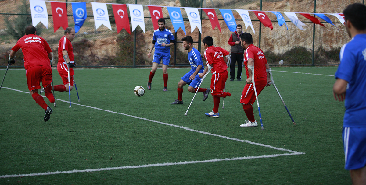 ahinbey Amputede Hedef 3 Puan