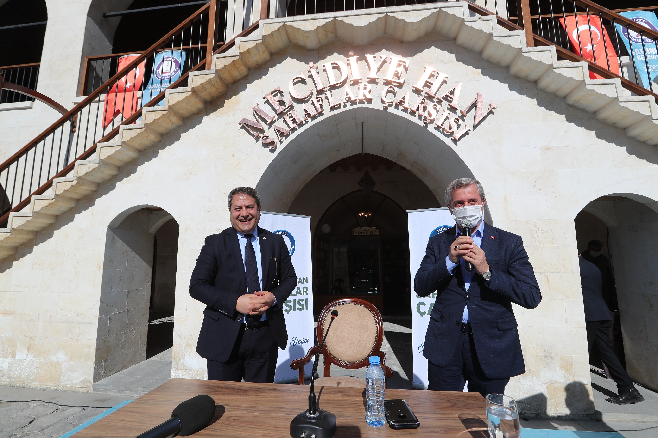 TBMM dare Amiri Ali ahin, Mecidiye Handa Genlerle Bir Araya Geldi