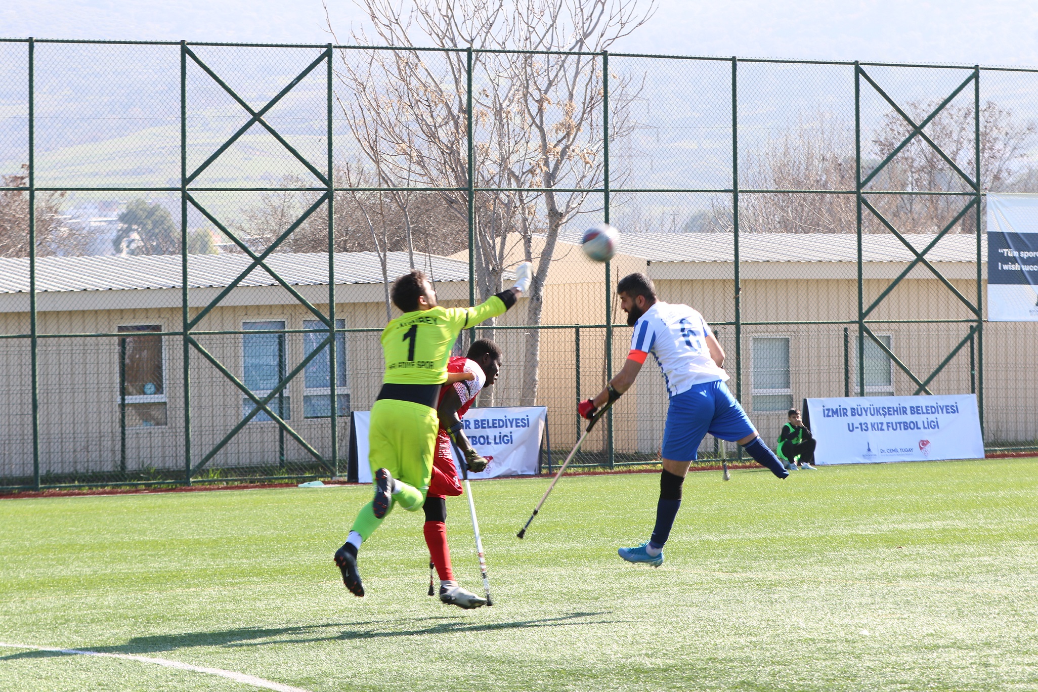 ahinbey Ampute Tek Atla Kazand 1-0