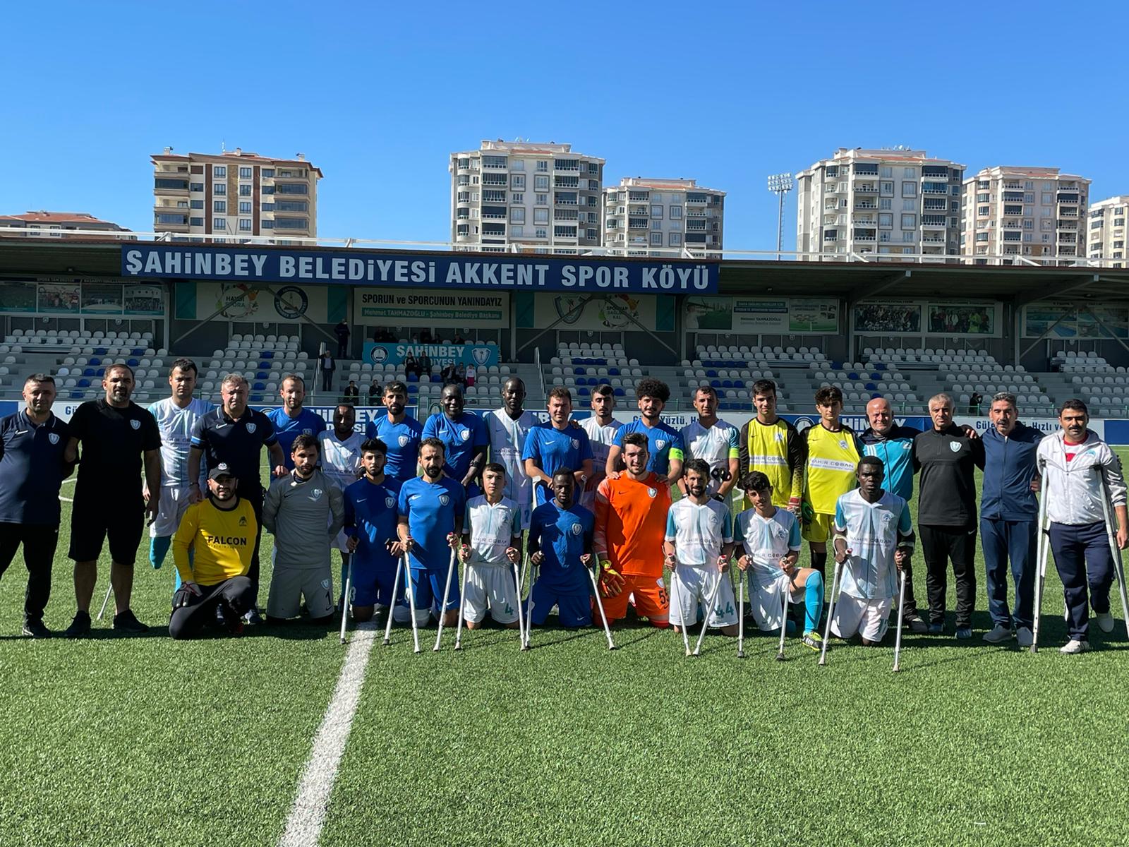 ahinbey Ampute Takmmz Sezona Galibiyetle Balad 4-0