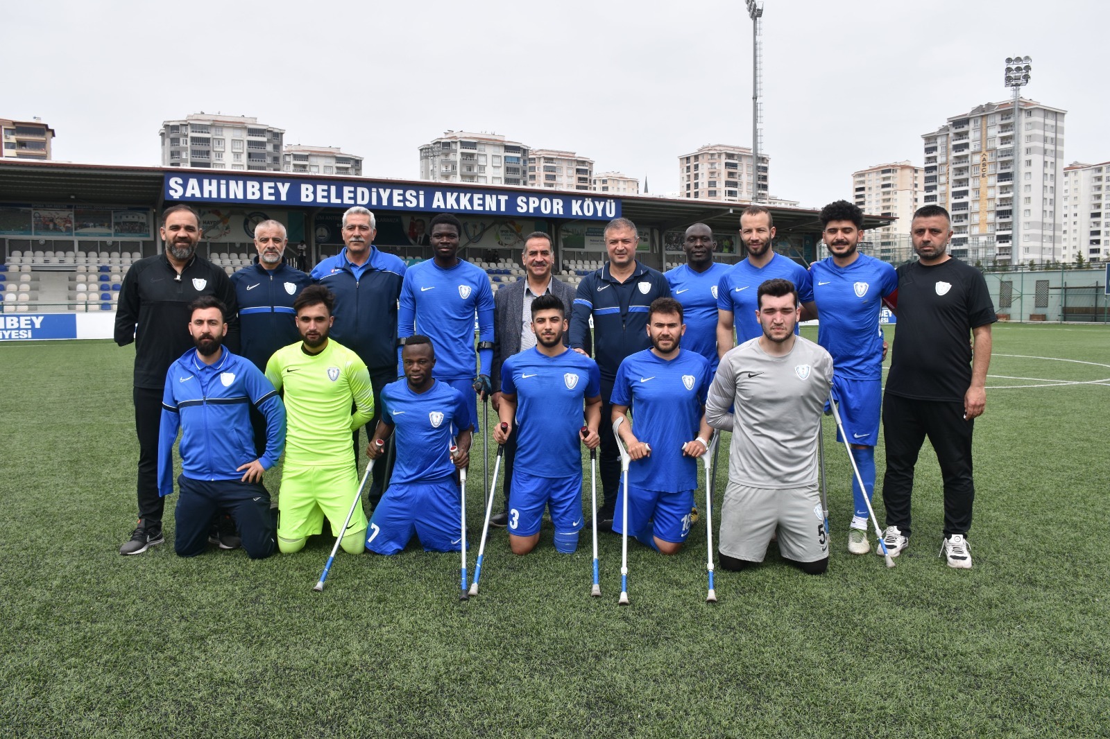 ahinbey Ampute Kendi Evinde ok Farkl 15-0
