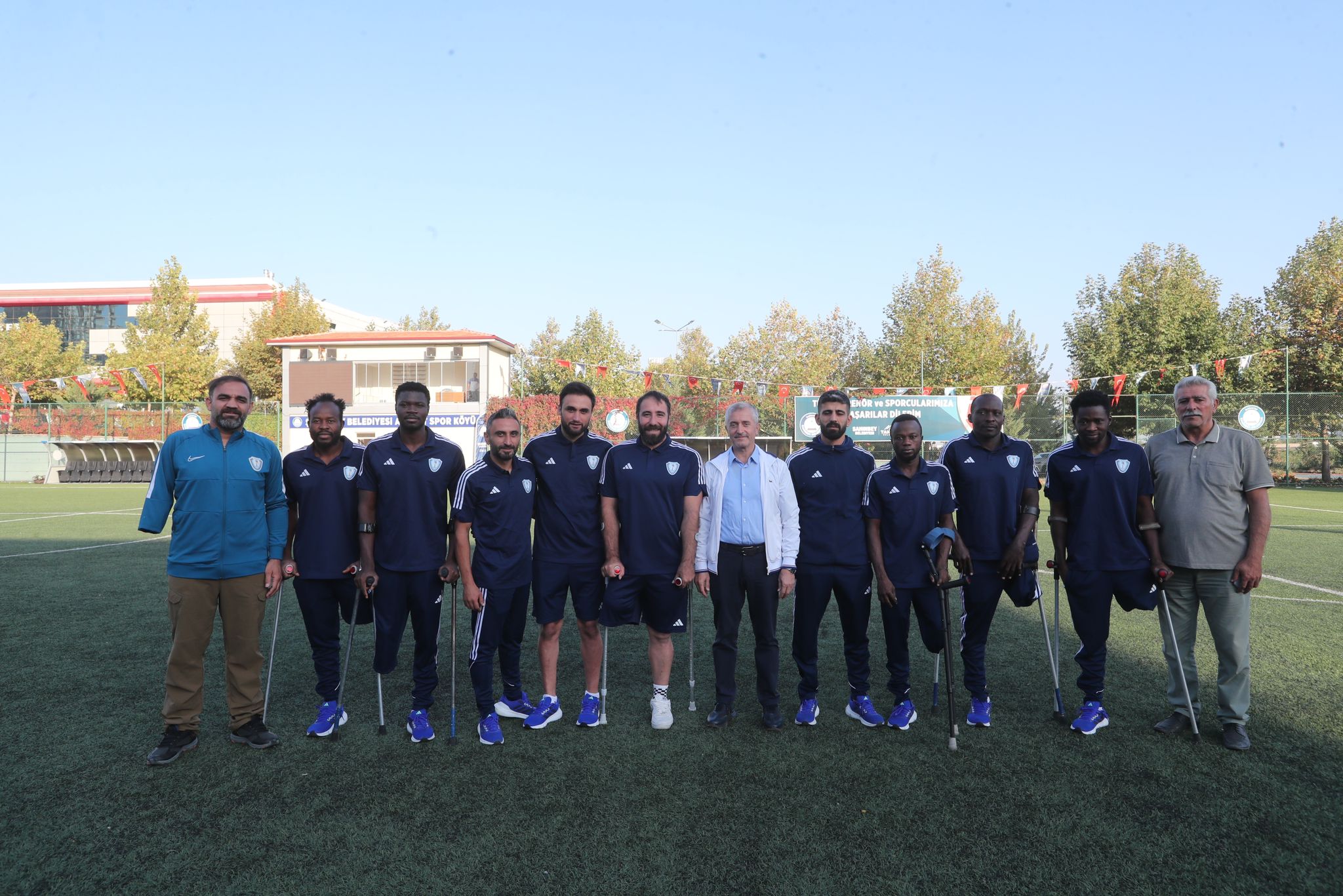 Bakanmzdan Ampute Futbol Takmna Moral Ziyareti