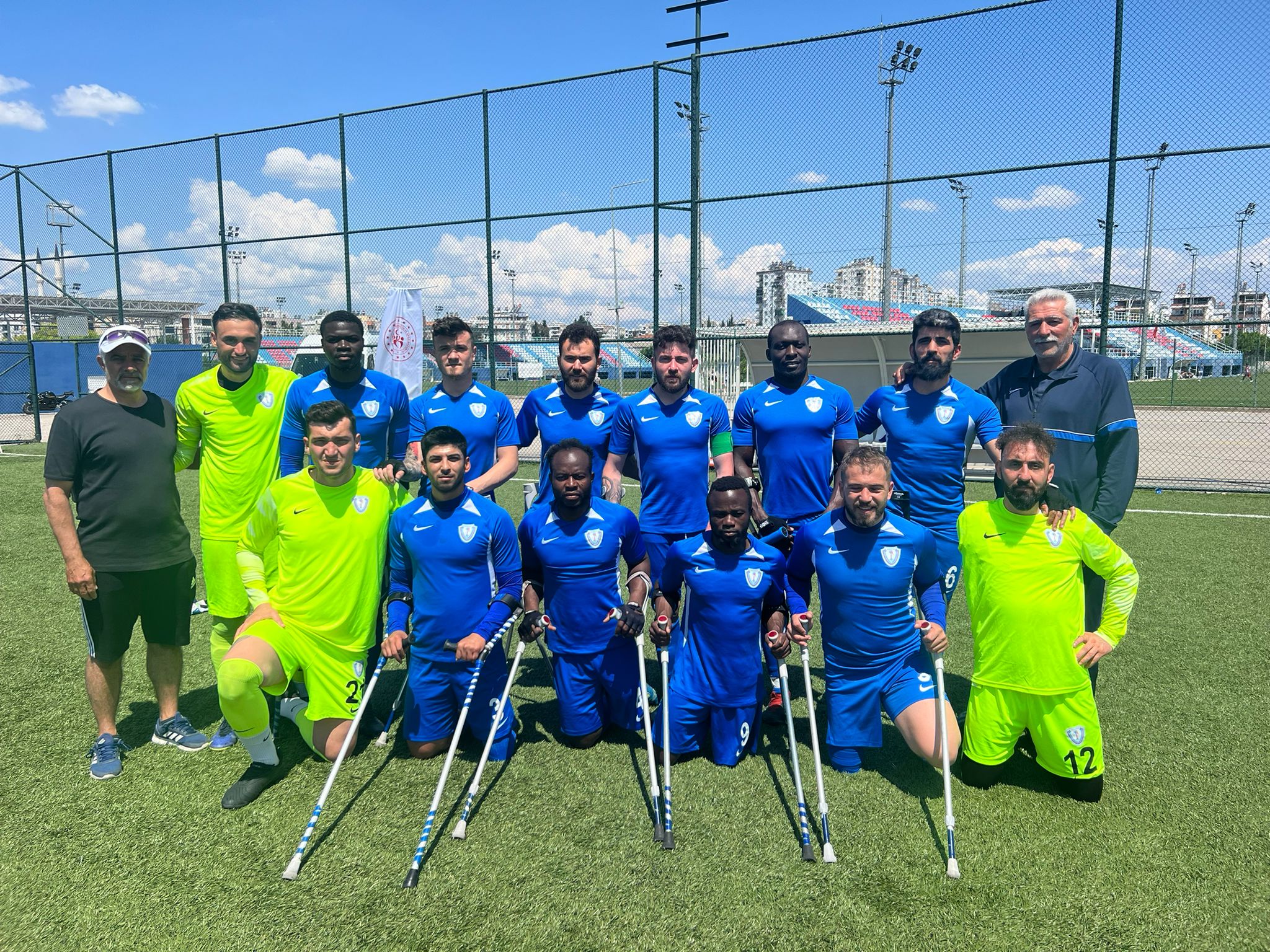 ahinbey Ampute Hedefe Doru Emin Admlarla lerliyor 3-0