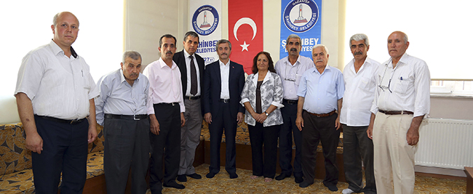 Bakan Tahmazolu ahinbeyli Muhtarlarla Bir Araya Geldi