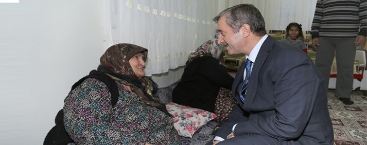 Fatma Teyzenin �mdan�na �ahinbey Belediyesi Ko�tu