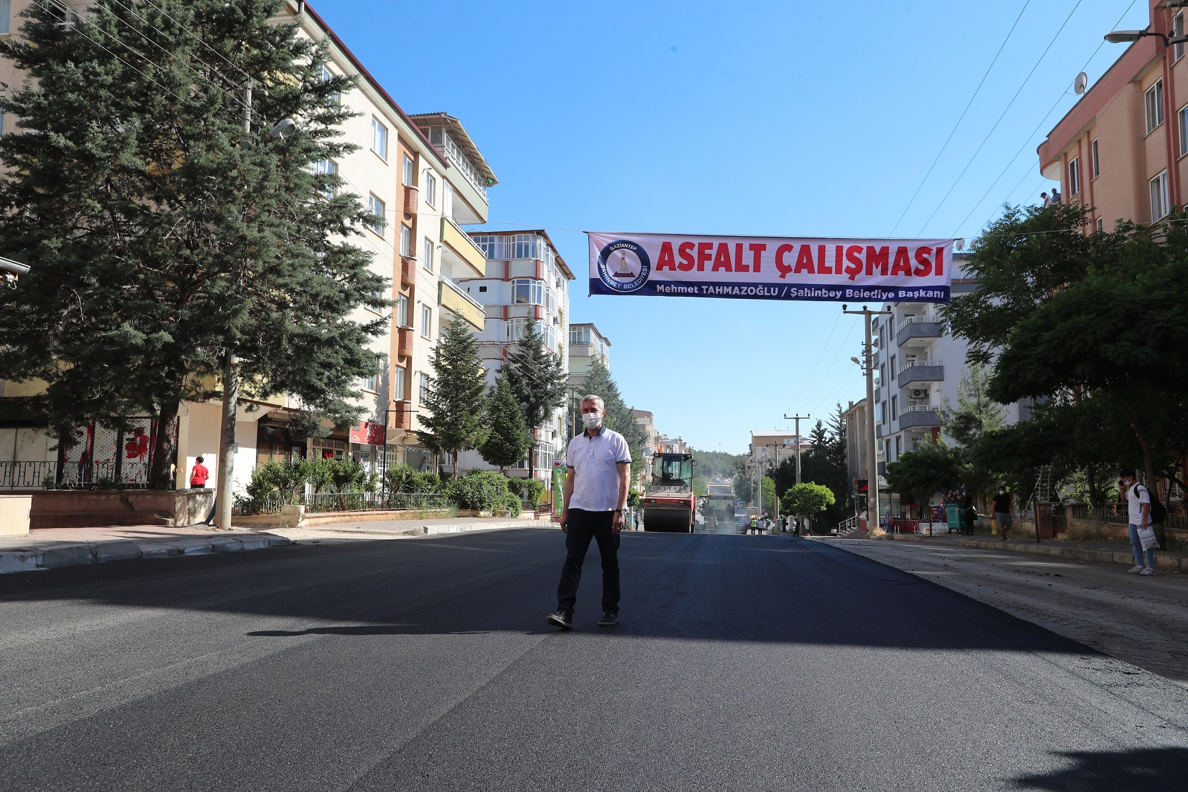 Belediyemizin Asfalt almalar Aralksz Sryor