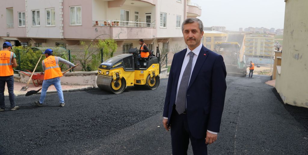 ahinbeyde Asfalt almalar Sryor