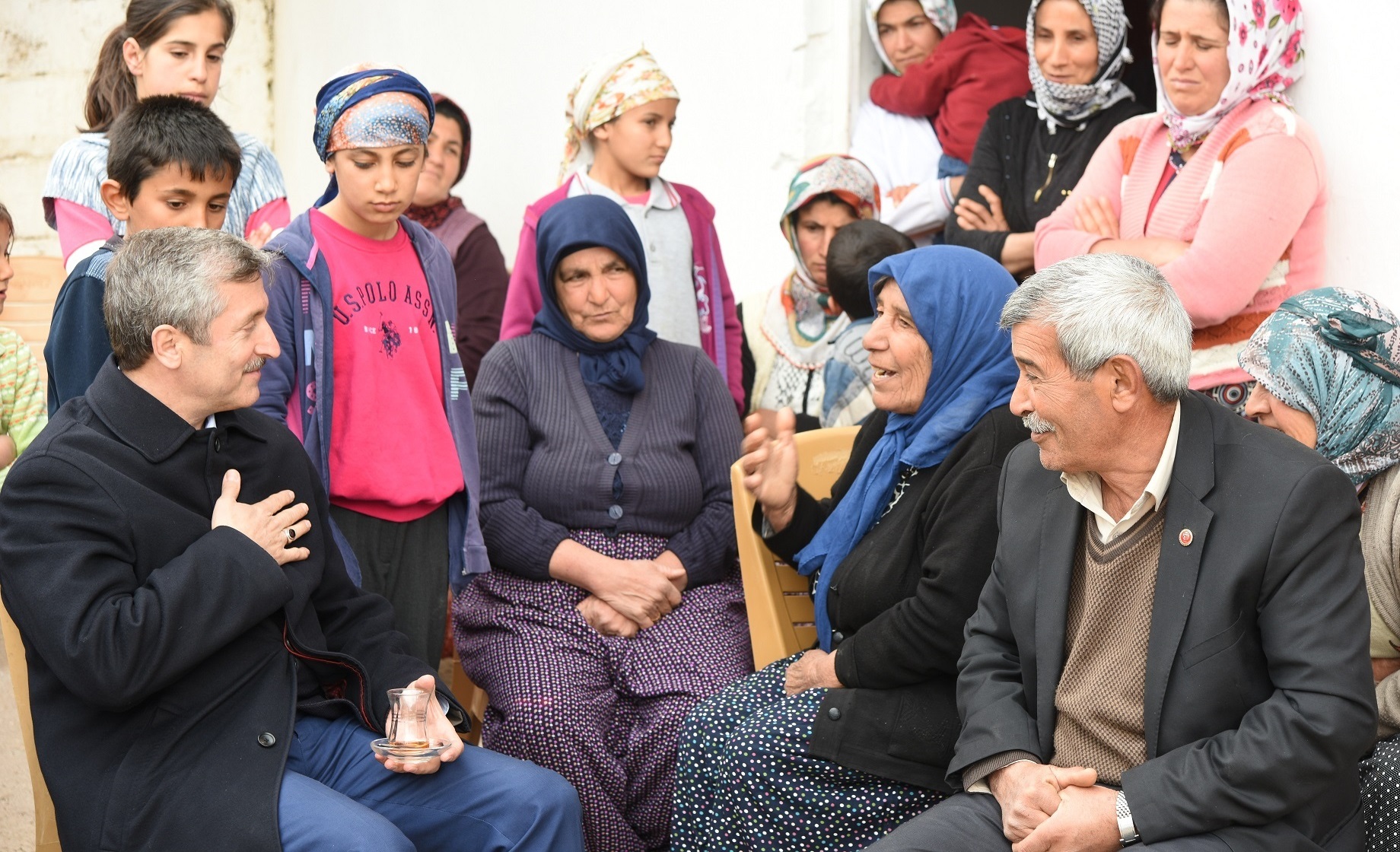 Bakan Mehmet Tahmazolu, Yeni Mahalleleri Ziyaret Etti