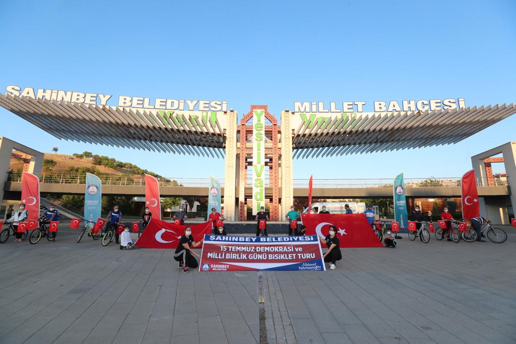 Belediyemiz 15 Temmuz ehitlerini Anma Bisiklet Turu Dzenledi