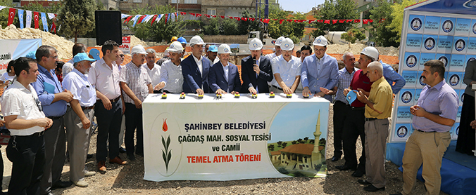 ahinbeyden ada Mahallesine Sosyal Tesis Ve Cami 