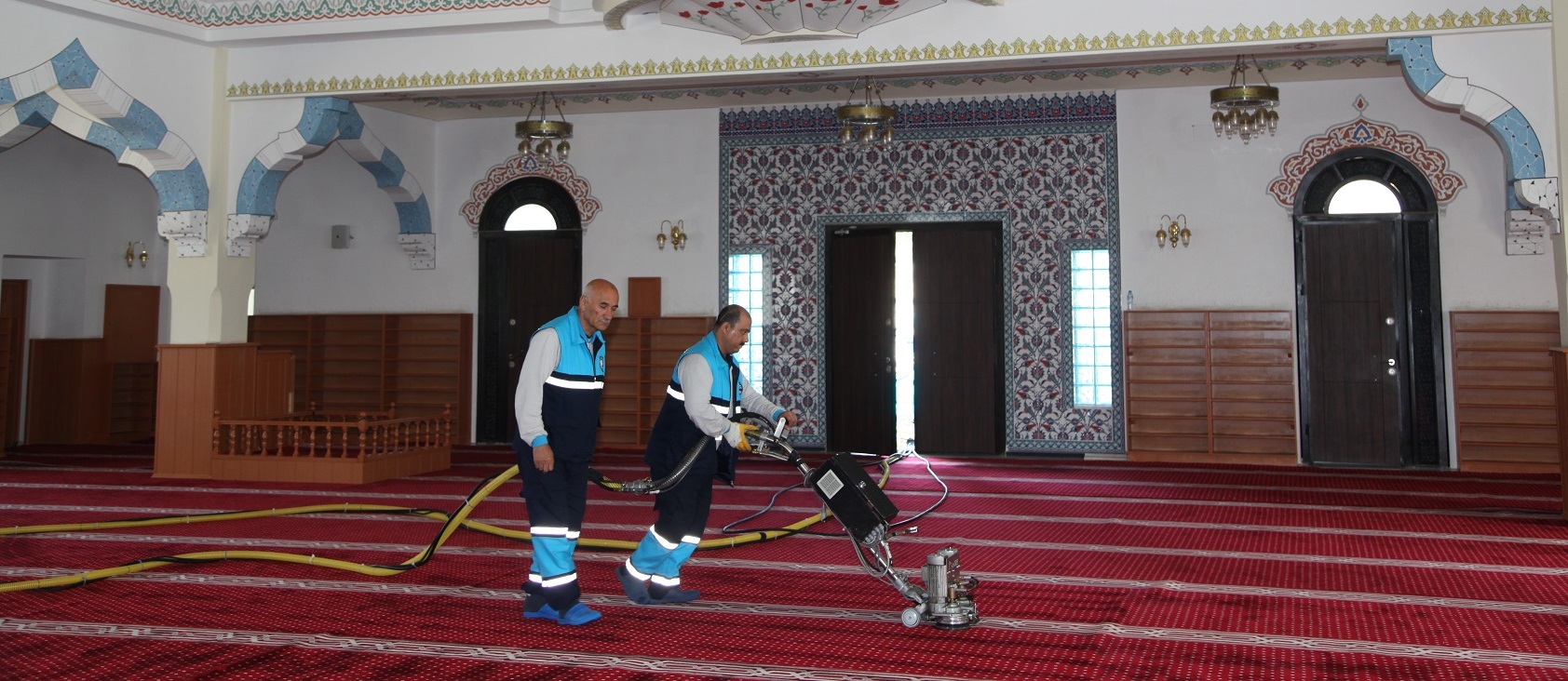 ahinbey Ramazan Ay ncesi Cami Temizliklerini Srdryor