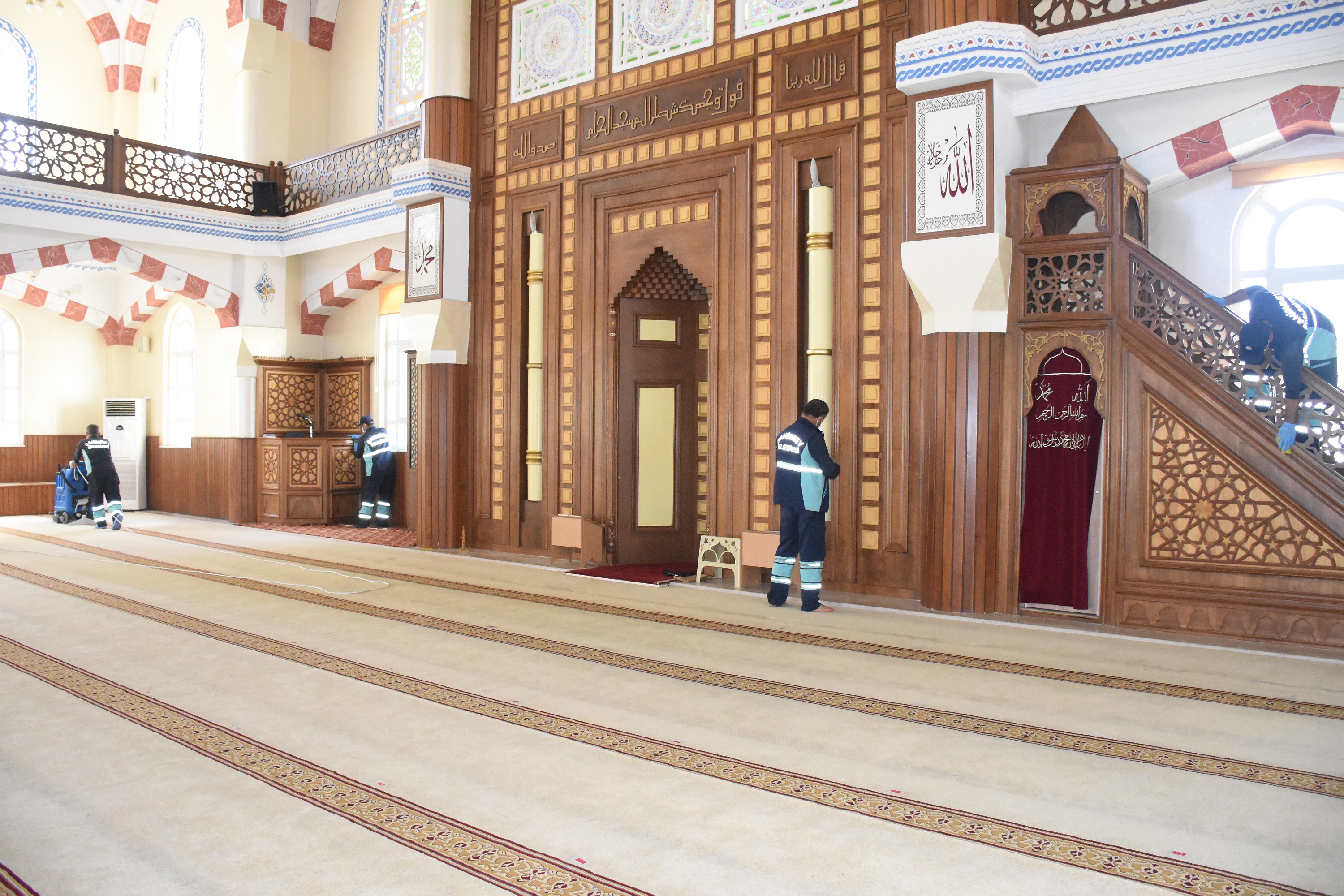 ahinbeyde Camiler Bayrama Hazrlanyor