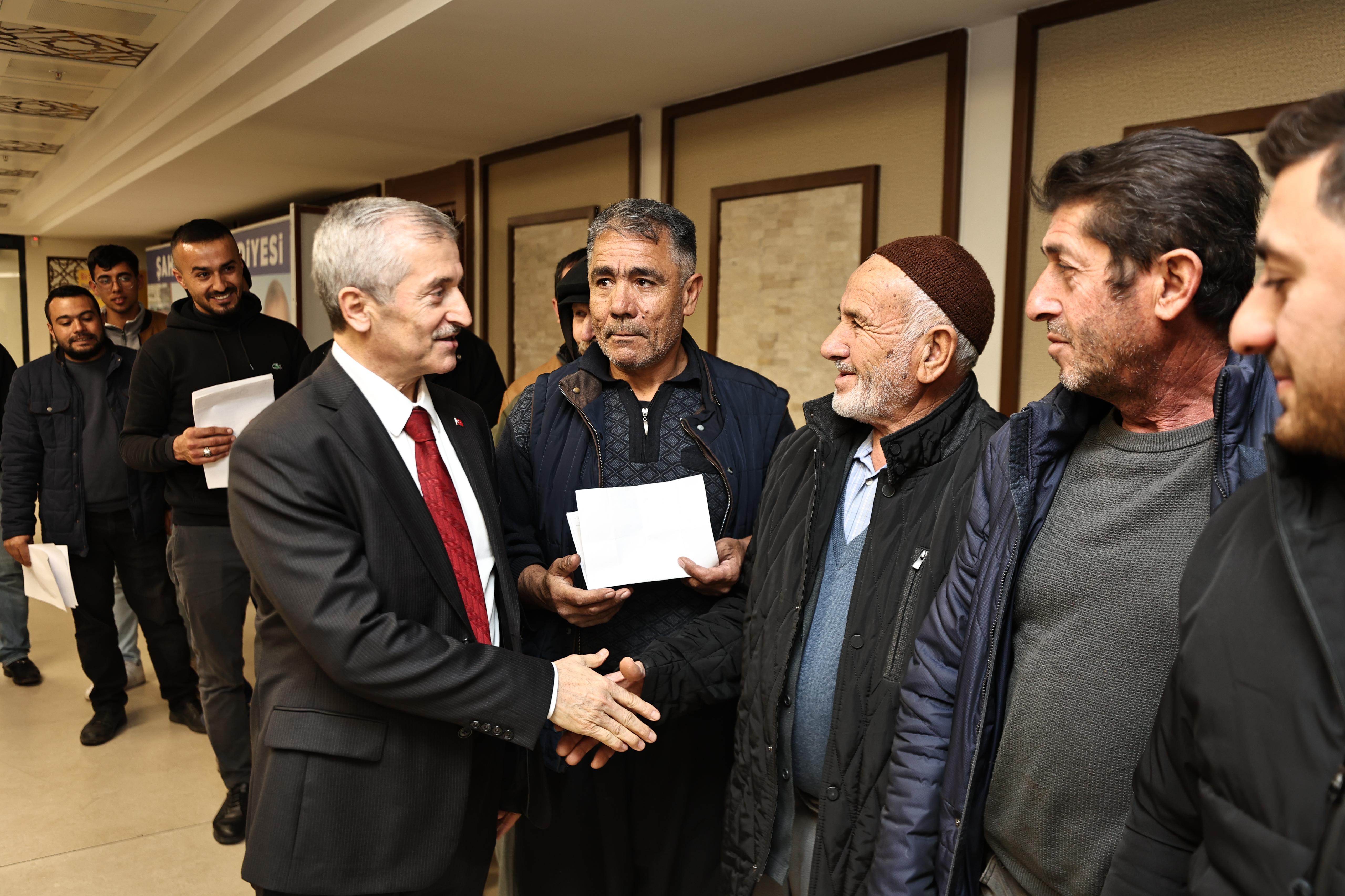 Bakanmz iftilerle Bir Araya Geldi