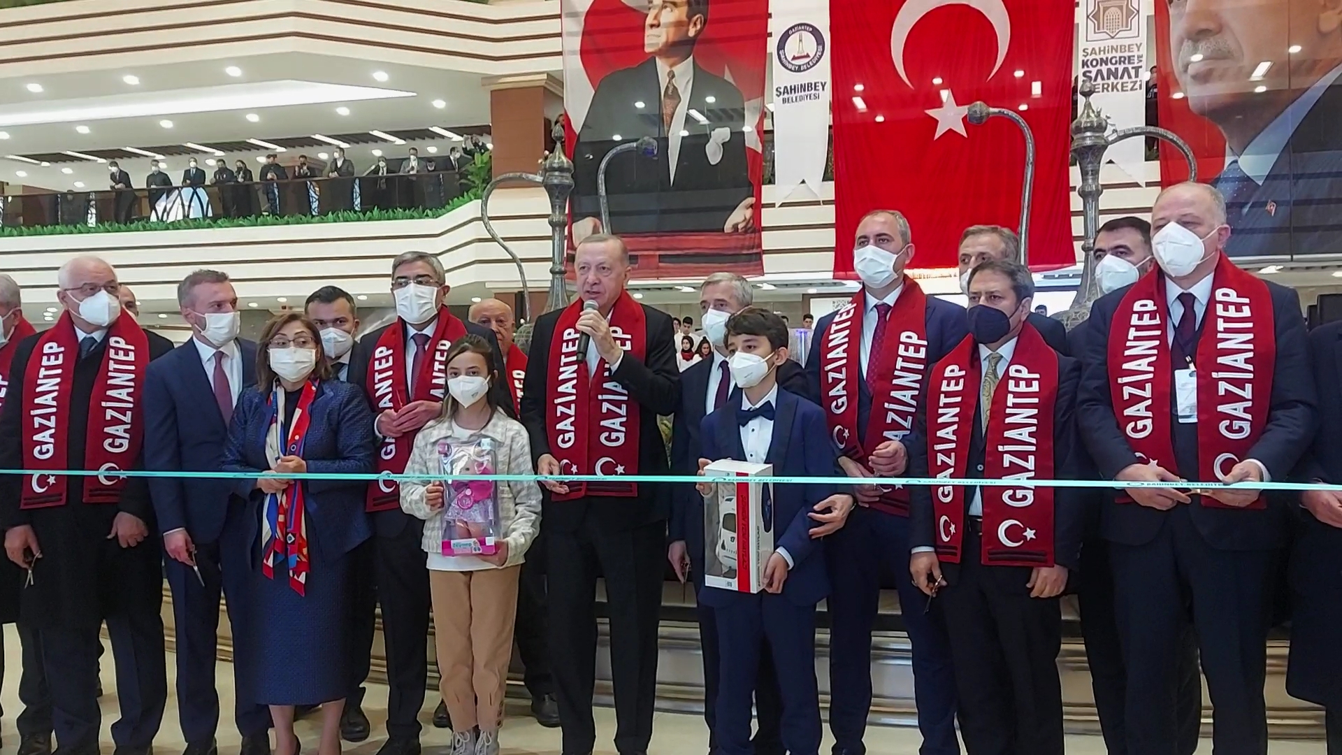 Gneydounun En Byk Kongre Merkezini Cumhurbakan Erdoan At
