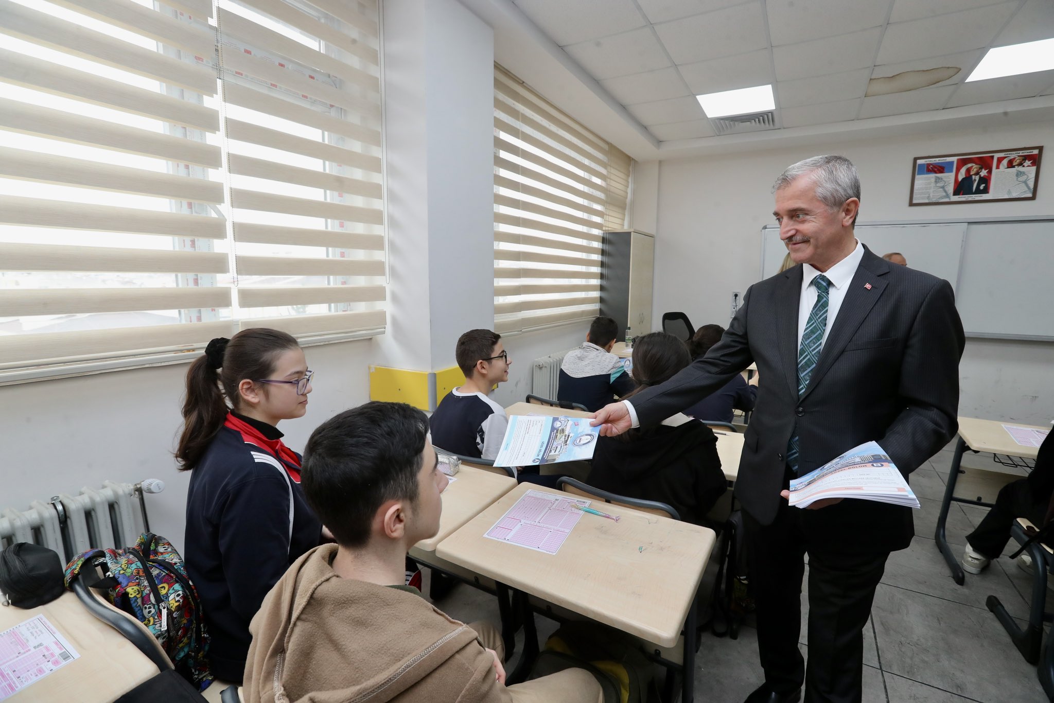Belediyemizden Öğrencilere Sınav Desteği