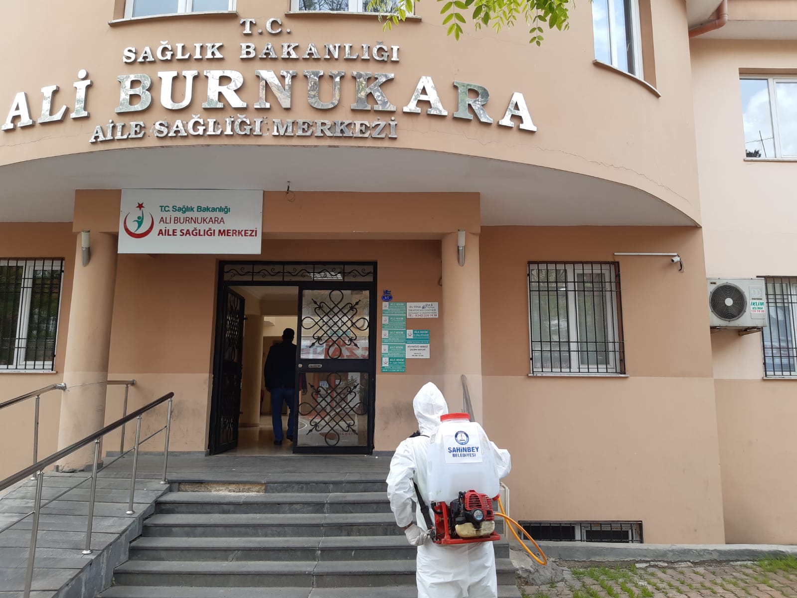 Belediyemizde Dezenfekte almalar Sryor