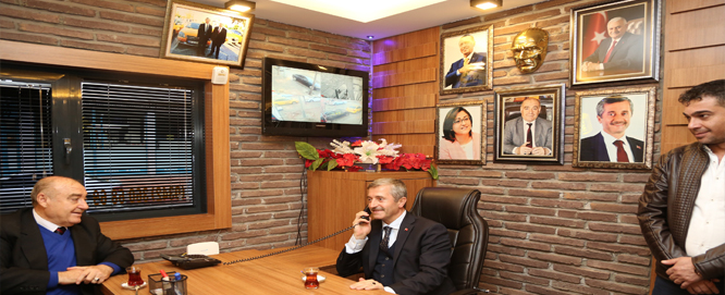 Başkan Tahmazoğlu, Yeditepe Taksi Durağını Ziyaret Etti