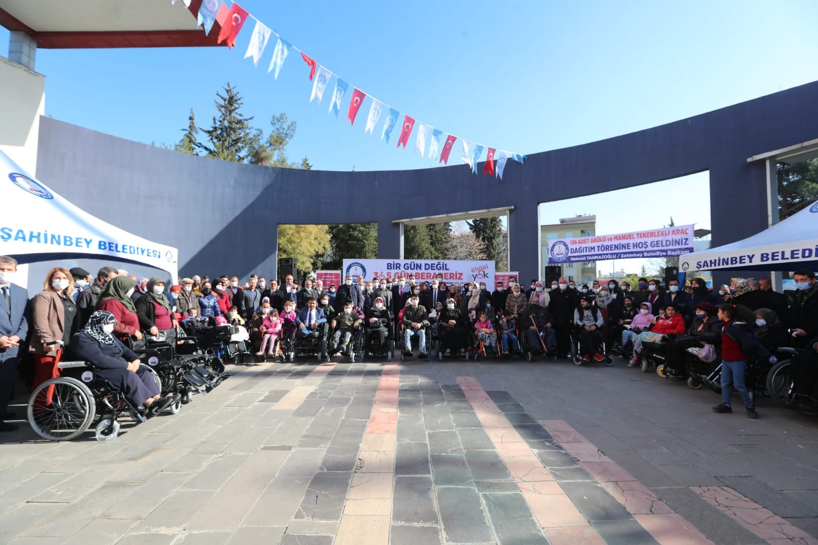 Belediyemizden 2.762 Vatandaa Akl Ve Manuel Tekerlekli Sandalye