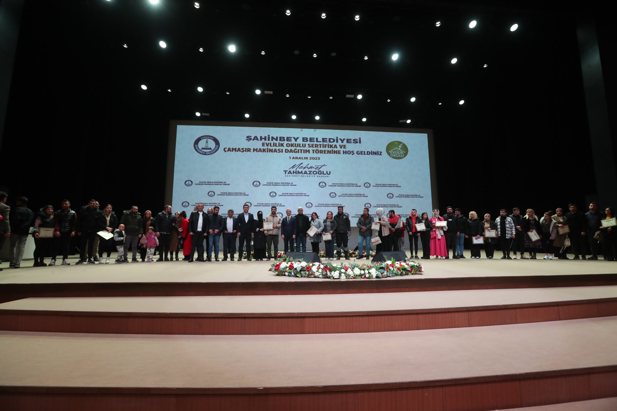 Evlilik Okulunda Eitim Gren 196 ift Daha Sertifikasn Ald
