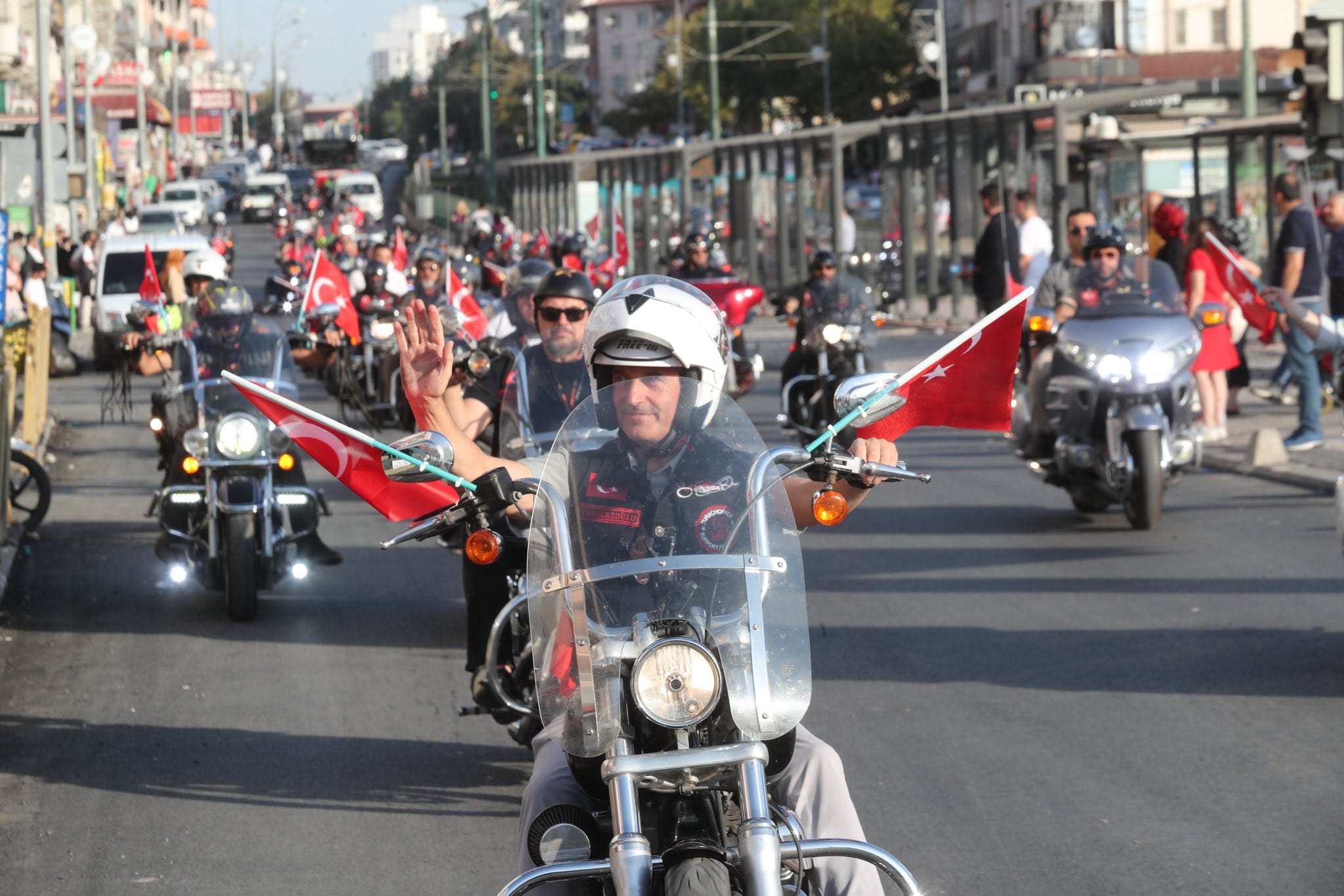 Bakanmz Ve Trk Chopper Gaziler in Turlad