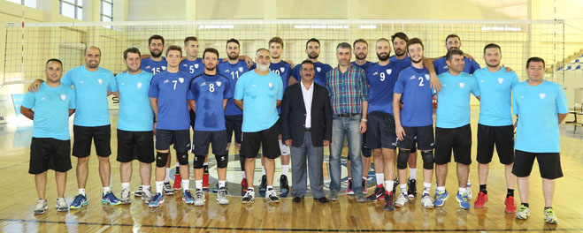 ahinbey Voleybol Yeni Sezon Hazrlklarn Srdryor