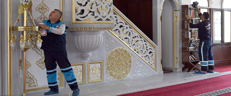 Camiler Bayrama Hazrlanyor