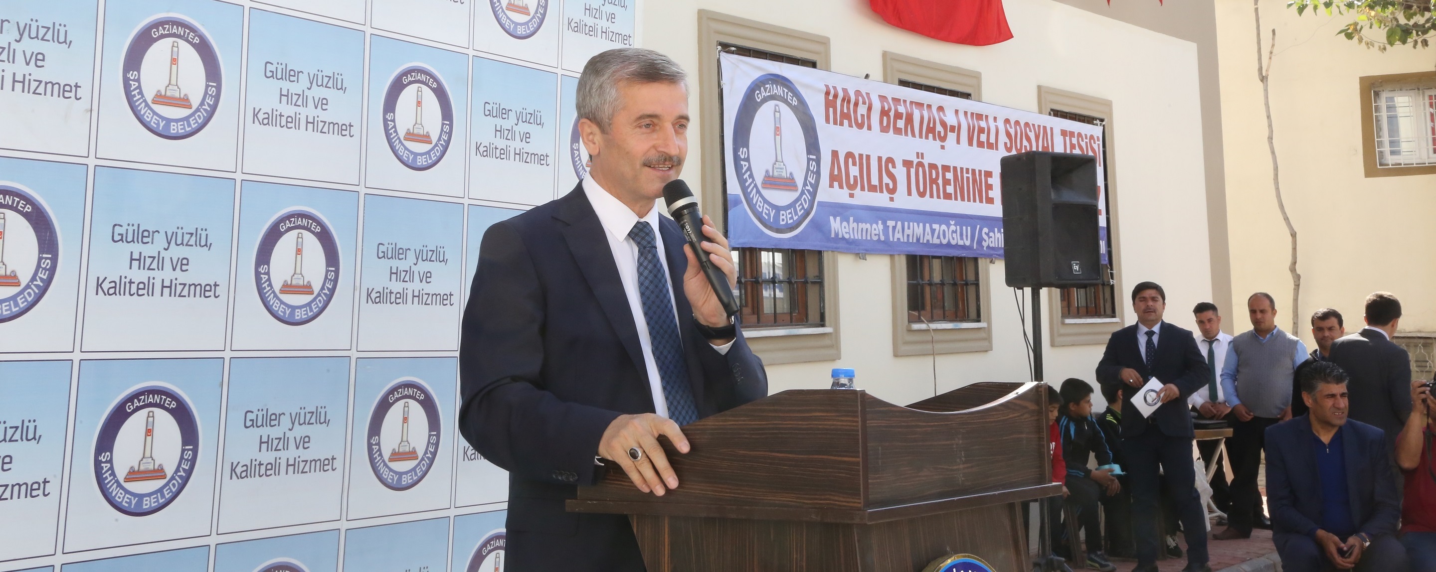 ahinbey Belediyesinden Onur Mahallesine Yakan Tesis
