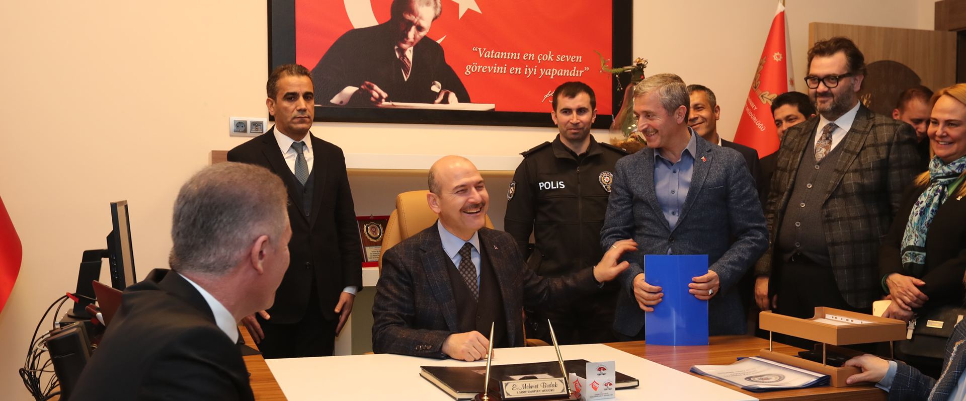 Bakan Soylu, Başkanımızı Tebrik Etti