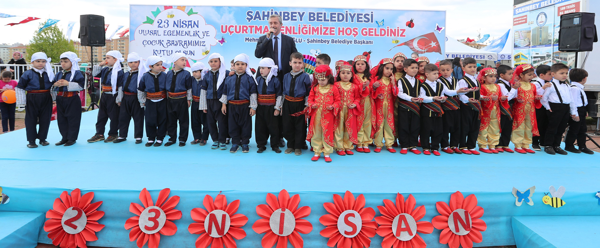 Gkyz ahinbeyin Uurtmalaryla Renklendi