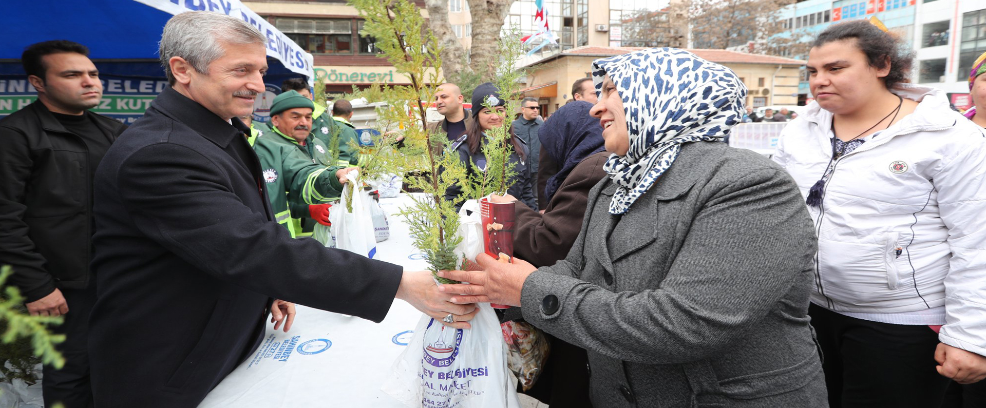Belediyemizden 3.500.000 Fidan