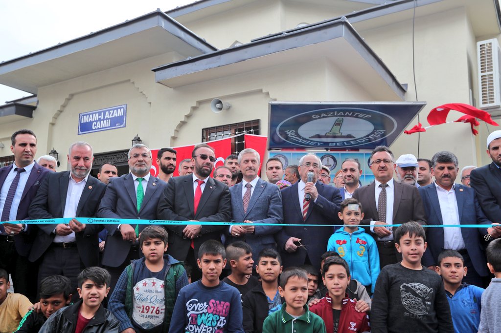 Belediyemiz Bir Camiyi Daha badete At