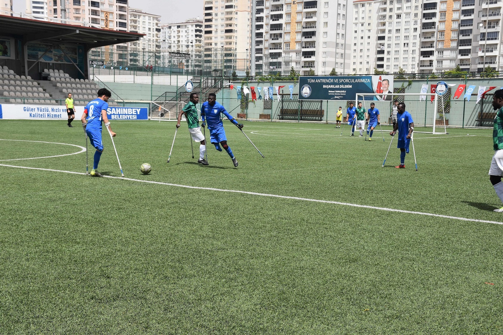 ahinbey Ampute Emin Admlarla Yola Devam Dedi 2-1
