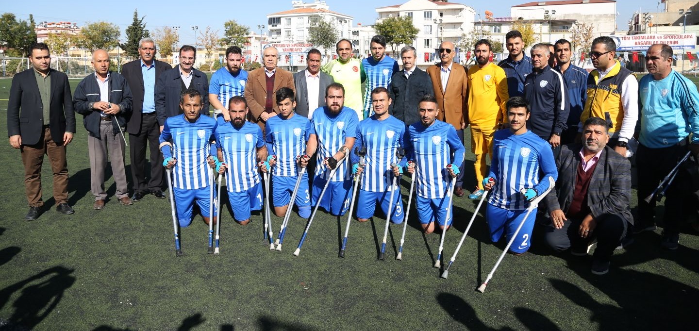 ahinbey Ampute Futbol Takm Rakibini Rahat Geti 3-1