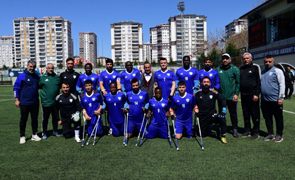 ahinbey Amputeden Farkl Galibiyet 9-0
