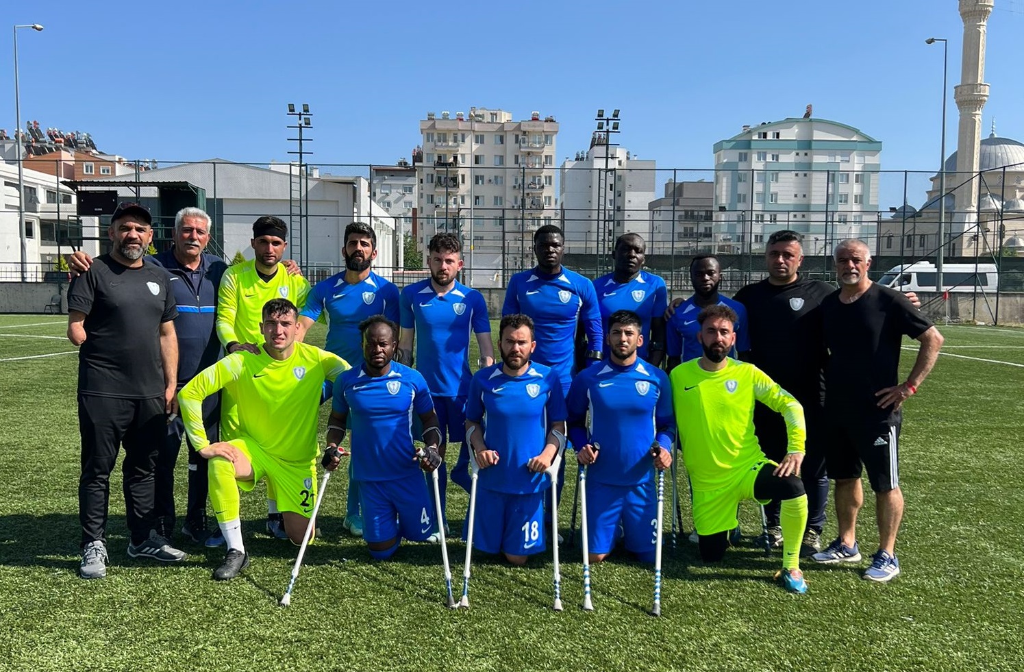 ahinbey Ampute ampiyonlua Doru lerliyor 5-1