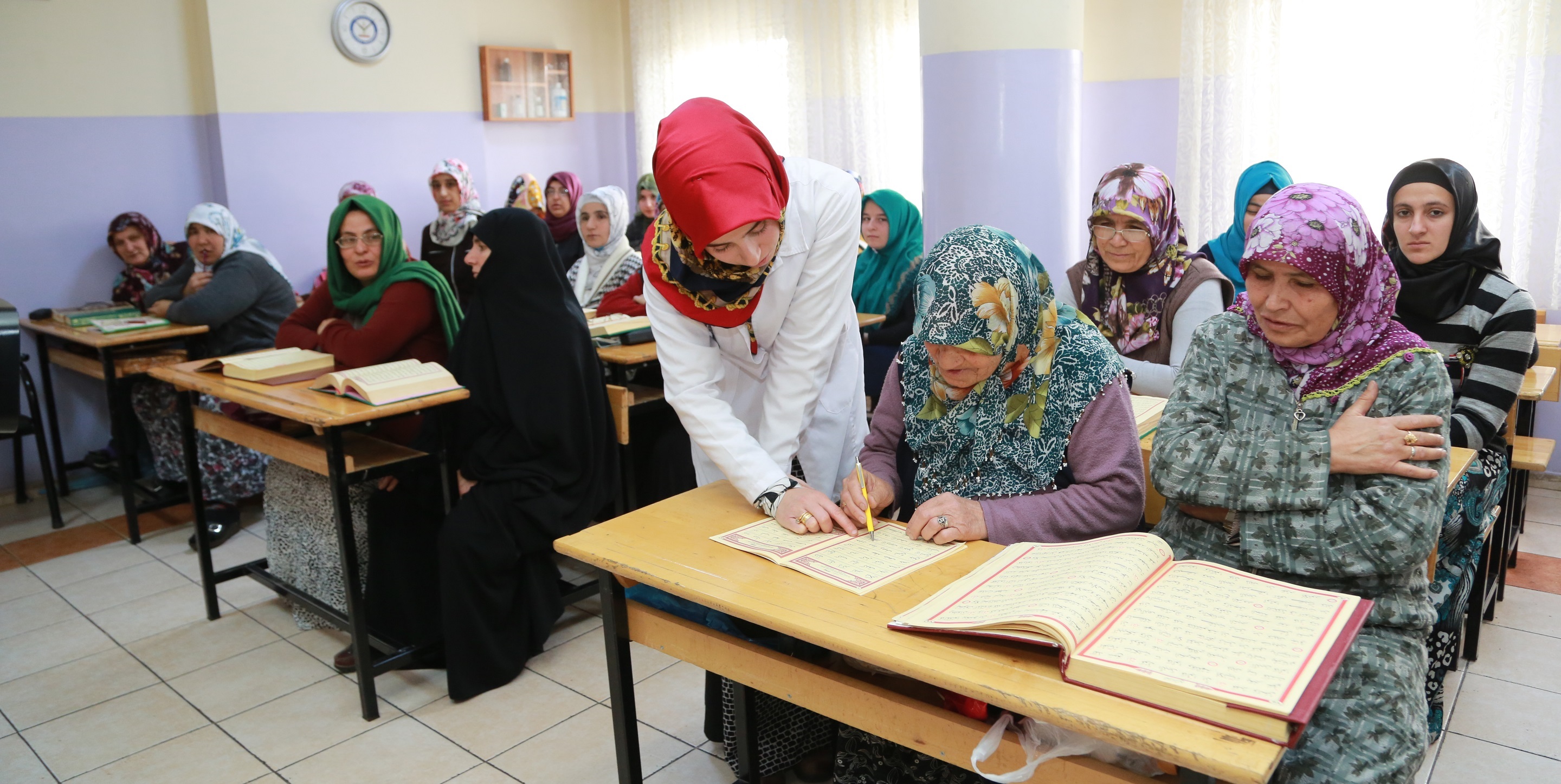 �ahinbey Belediyesi Sosyal Tesislerinde 78 Ya��nda Kuran-� Kerim ��rendi