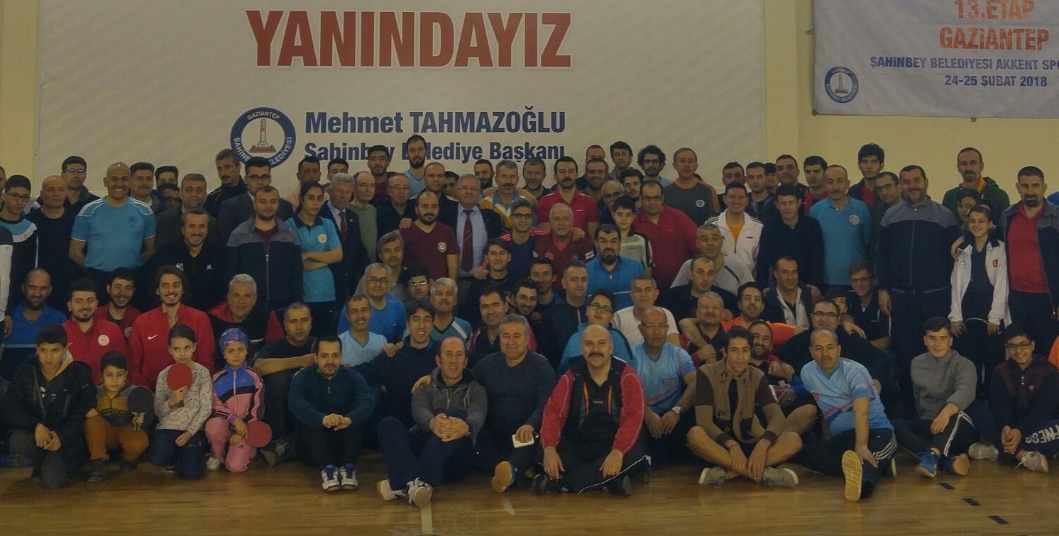 13. Etap Masa Tenisi Dostluk Ligi, ahinbeyde Yapld