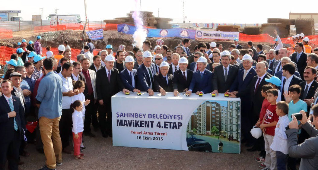 Mavikent Konutlar 4.Etap temeli Atld
