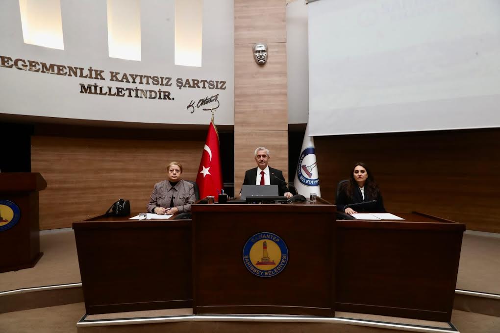 ahinbey Belediyesi ubat Ay Meclis Toplants Yapld