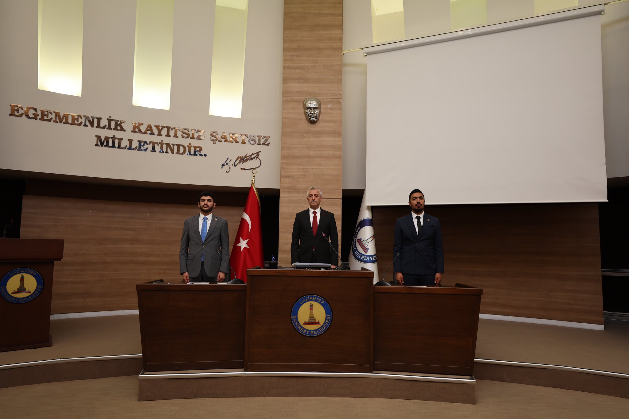 ahinbeyde Yeni Dnemin lk Meclis Toplants Yapld 