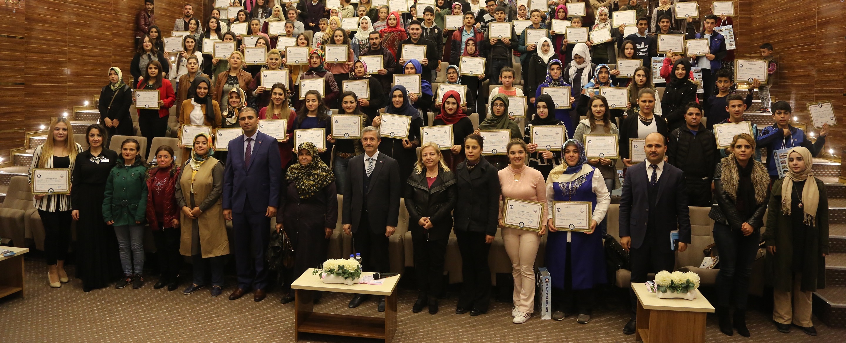 132 Kursiyer Daha Sertifikalarn Ald