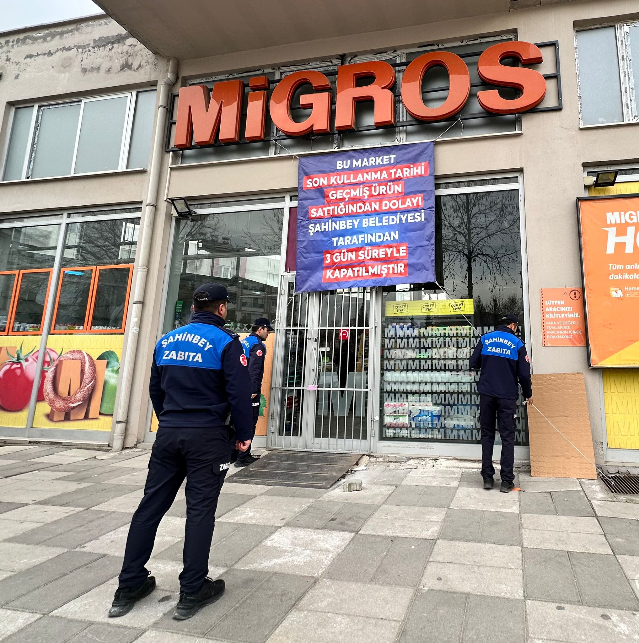 Belediyemiz Mahkeme Kararyla O Marketi Tekrar Kapatt