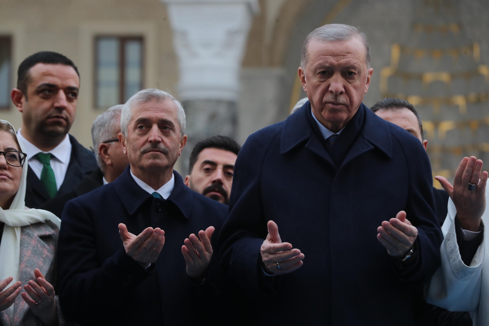 Cumhurbakanmz ahinbey Millet Camininin Aln Gerekletirdi