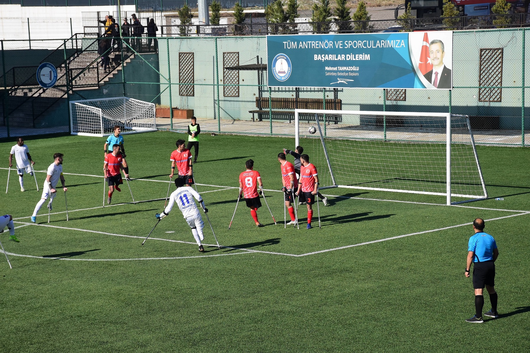 ahinbey Ampute Kendi Evinde Rakip Tanmyor 12-0