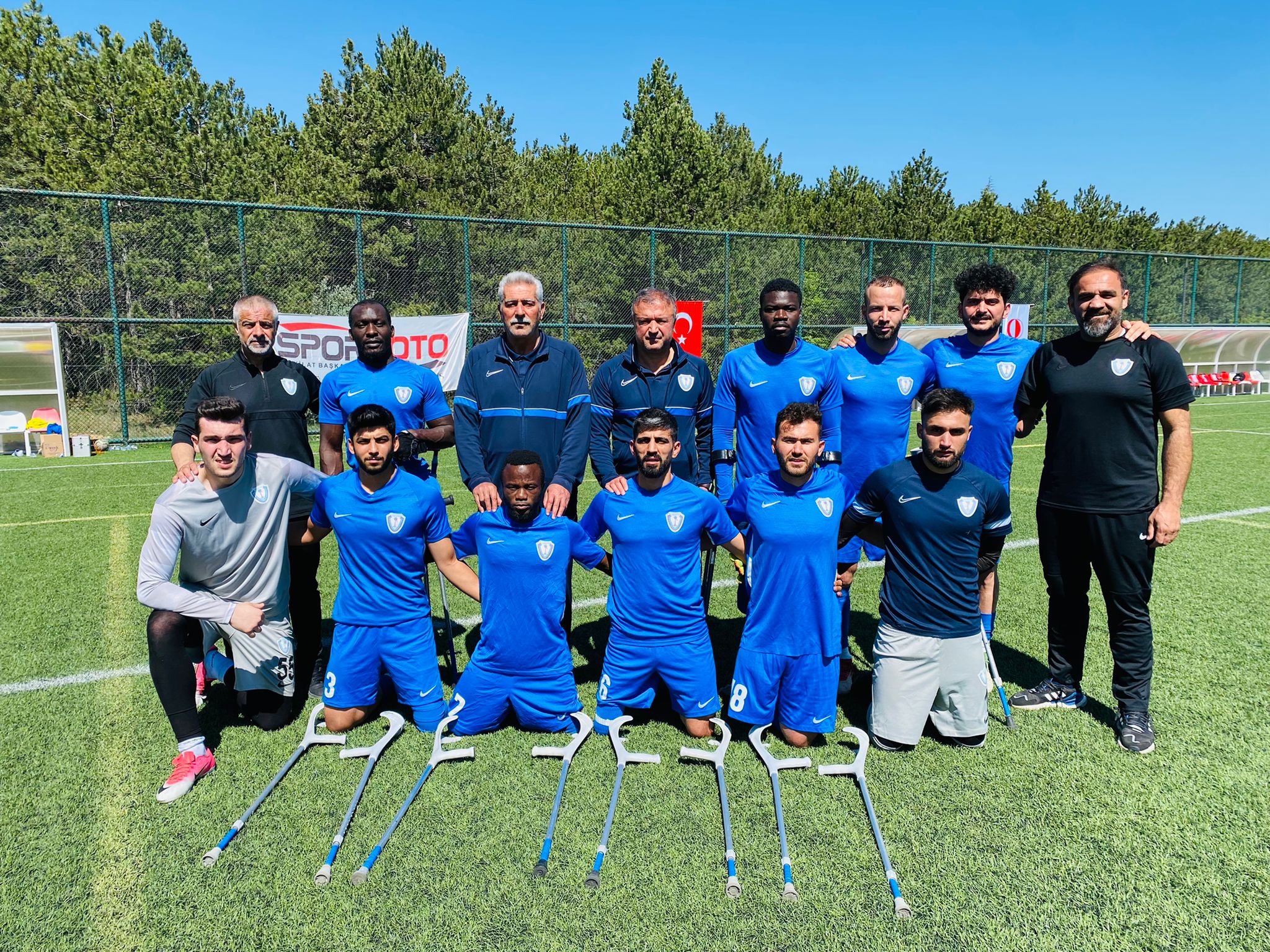 ahinbey Amputeden Muhteem Geri Dn 2-1