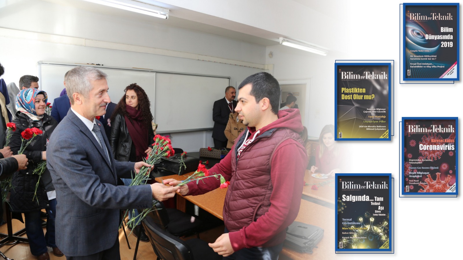 Bakanmz Gaziantepteki Tm retmenlere TBTAK Dergisi Abonelii